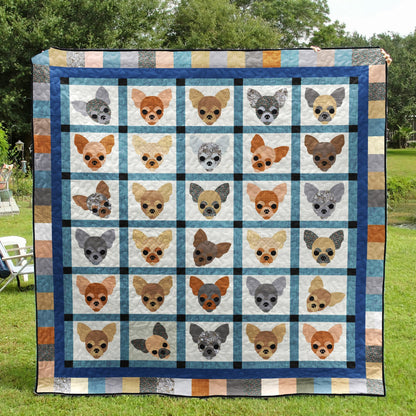 Chihuahua BT180705 Quilt Blanket