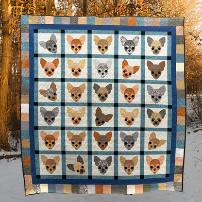 Chihuahua BT180705 Quilt Blanket