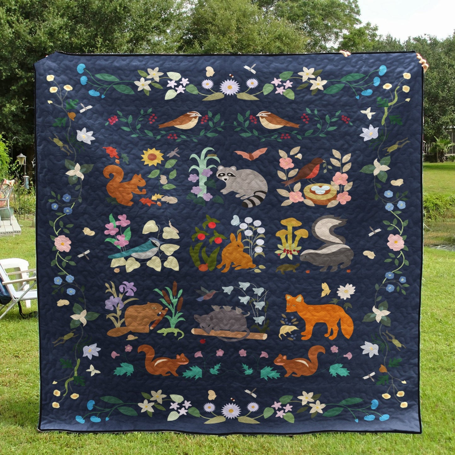 Animals CLA190653 Quilt Blanket