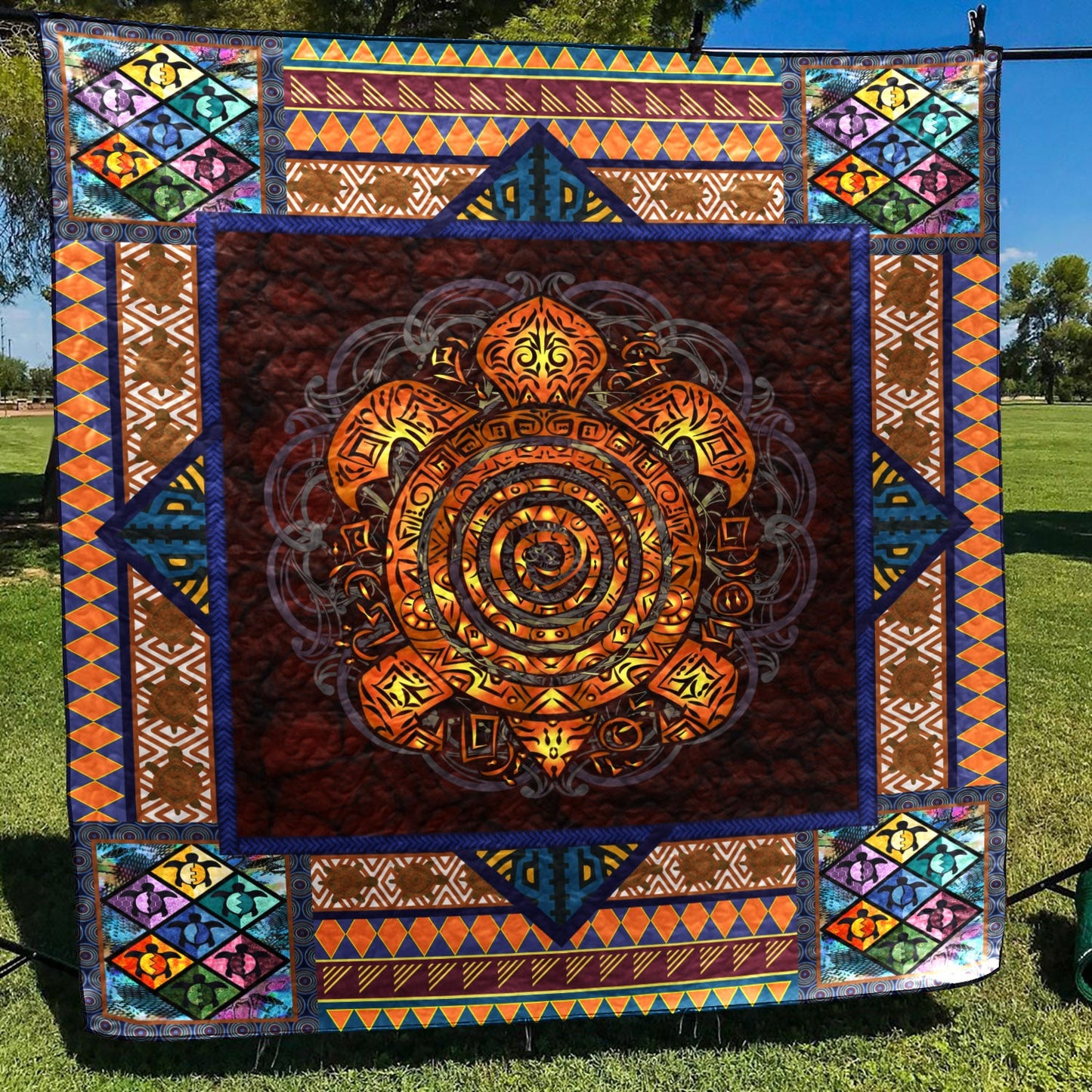 Turle HM190717B Quilt Blanket