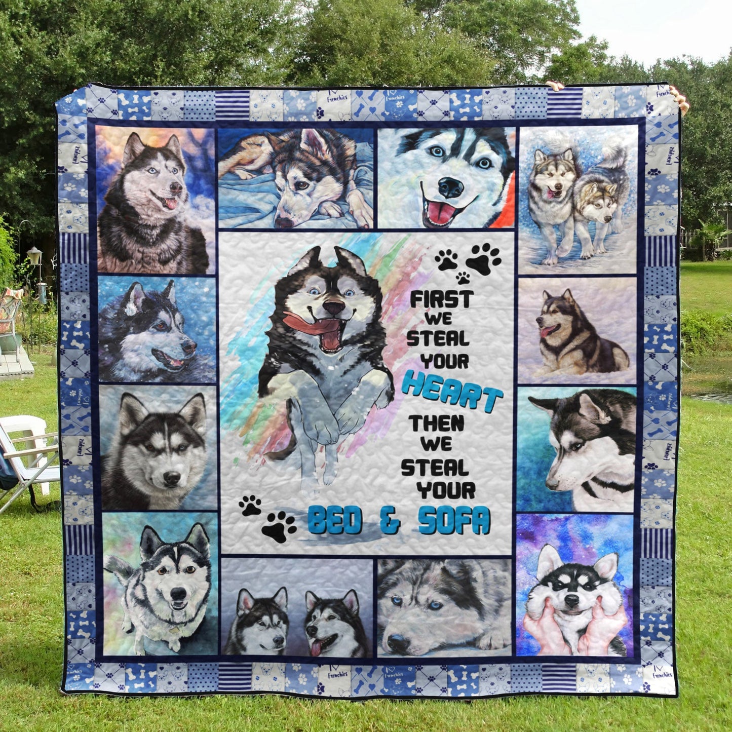 Husky CG230717B Quilt Blanket