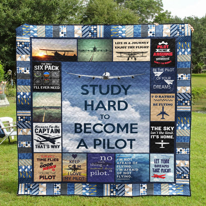 Pilot HN230725B Quilt Blanket