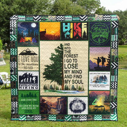 Hiking YE290706A TBG Quilt Blanket