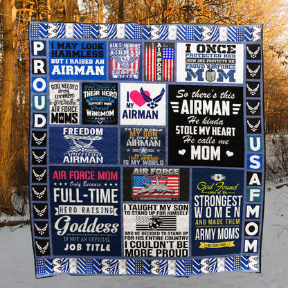 Air Force LI290706C TBG Quilt Blanket