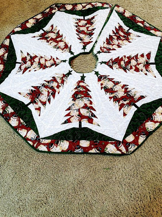 Christmas Tree CLA22112326 Quilted Tree Skirt