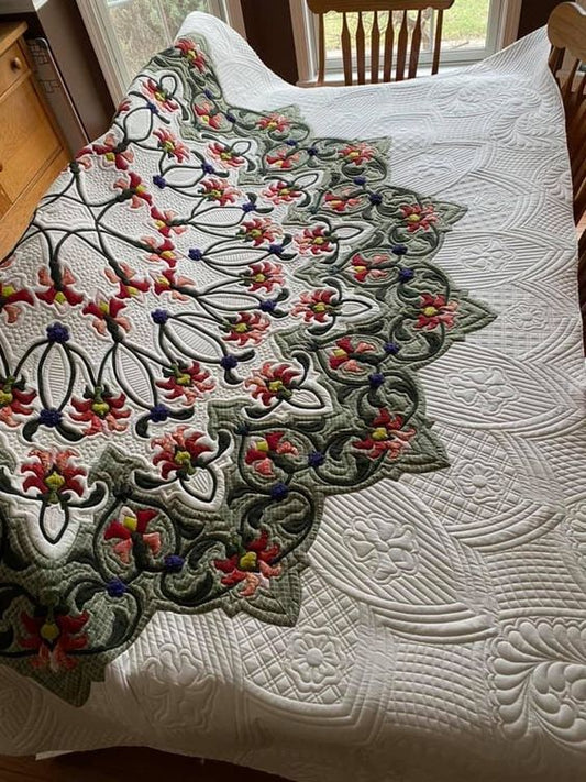 Flower CLA13122309 Quilt Blanket