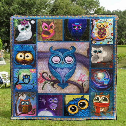 Owl LA250402 Quilt Blanket