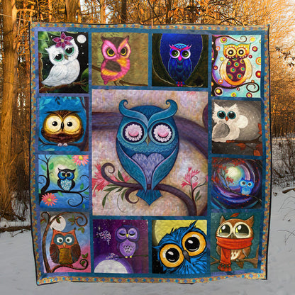 Owl LA250402 Quilt Blanket