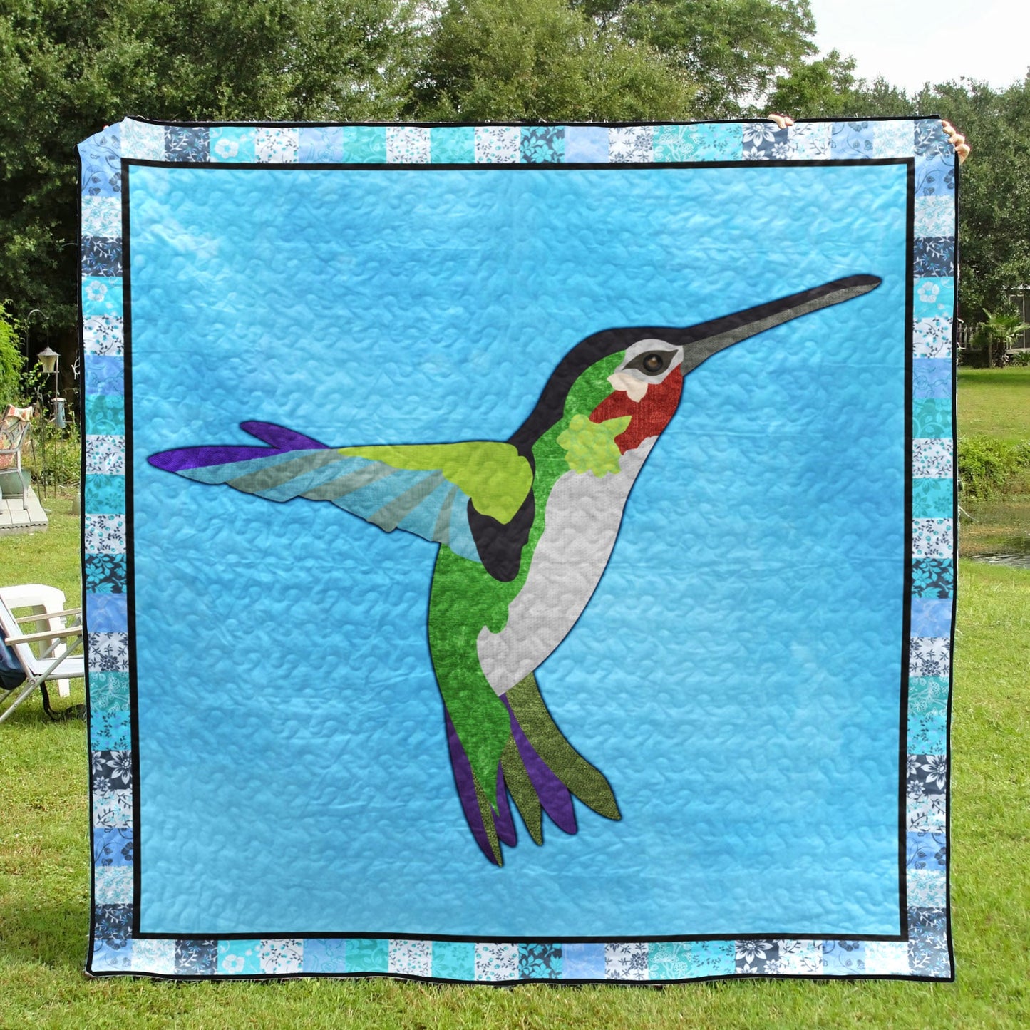 Hummingbird ML280516 Quilt Blanket