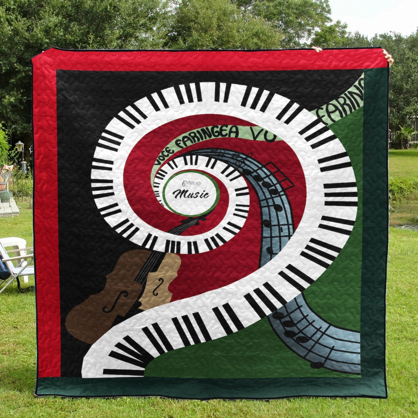 Music CLM150618 Quilt Blanket