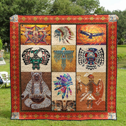 Native American HT030613 Quilt Blanket