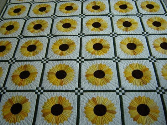 Sunflower CLA16112307 Quilt Blanket