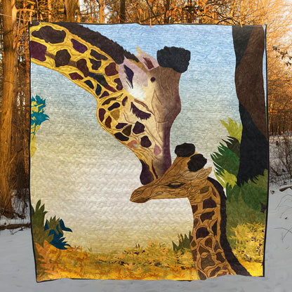 Giraffe CLM0411141 Quilt Blanket