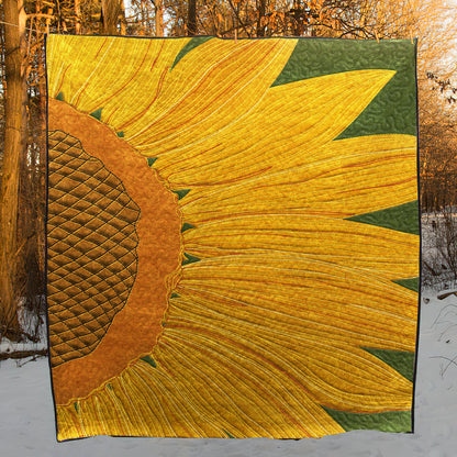 Sunflower CLA0710686Q Quilt Blanket