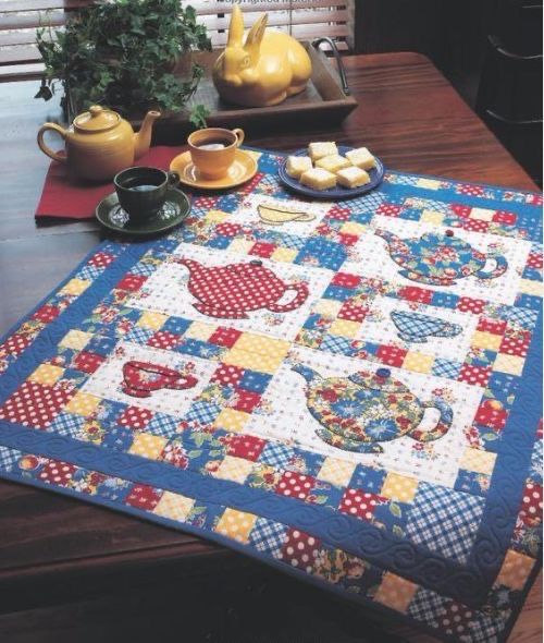 Teapot CLA120324159 Quilted Placemats