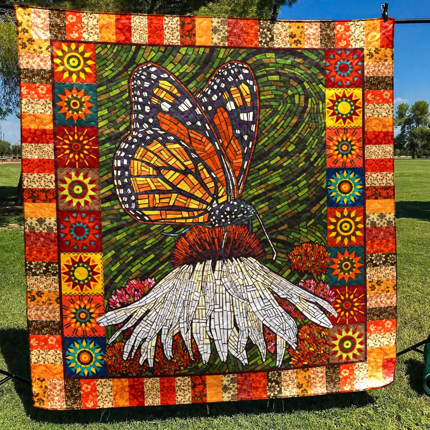 Butterfly HM240507 Quilt Blanket