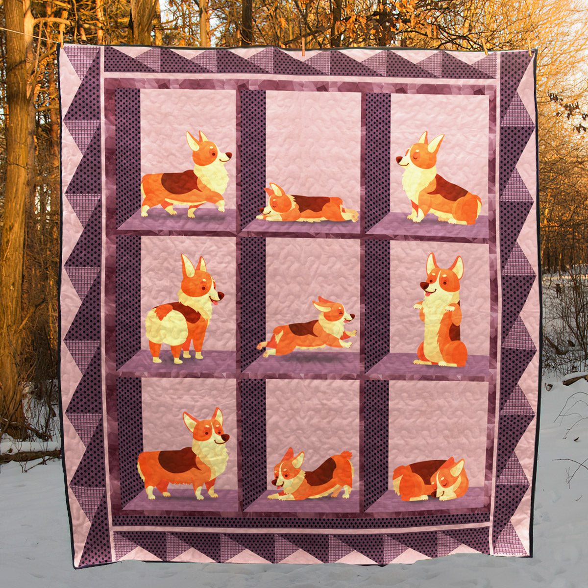 Corgi NN150510 Quilt Blanket