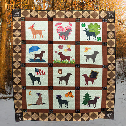 Labrador HT290528 Quilt Blanket