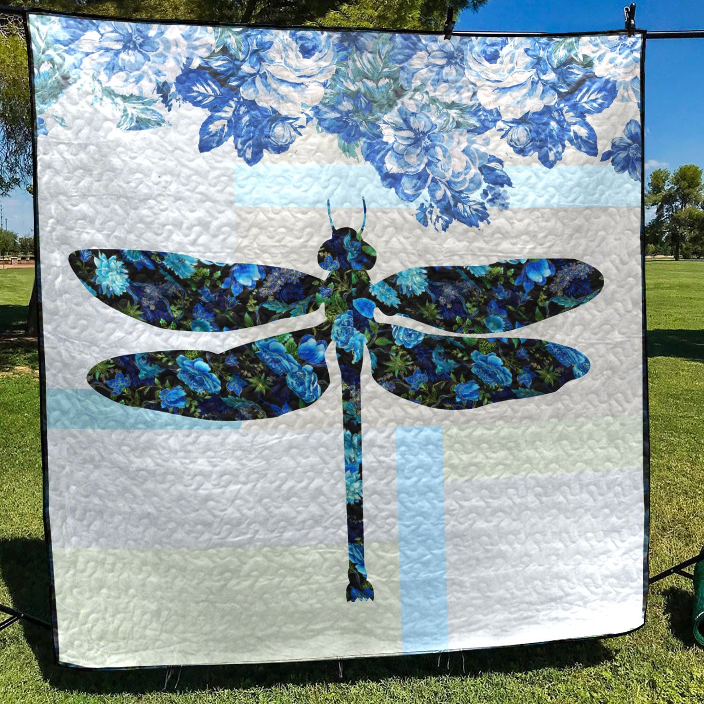 Dragonfly CLM200621 Quilt Blanket