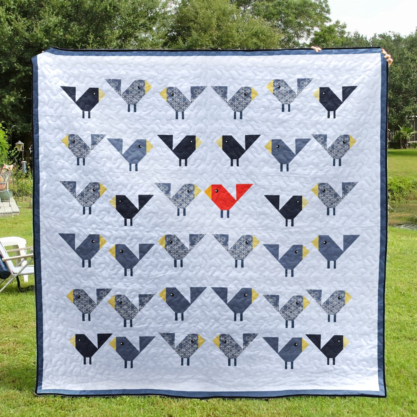 Bird QV090502 Quilt Blanket