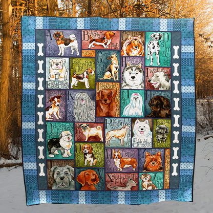 Dog NX040611 Quilt Blanket