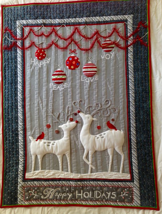 Christmas Deer CLA271223131 Quilt Blanket