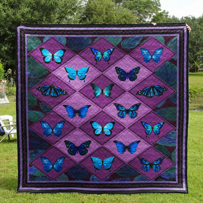 Butterfly 190221007 Quilt Blanket