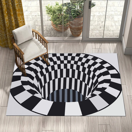 3D Bottomless Hole Shaggy CLM0310001M Rug