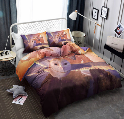3D Owl CLA22100472B Bedding Sets