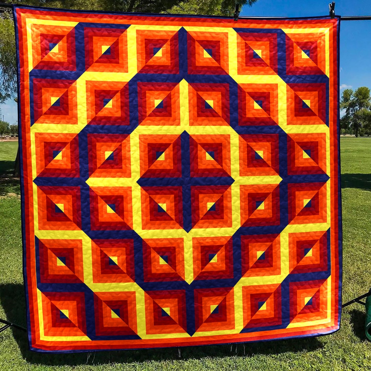 3D Quilt Blanket HN090701M