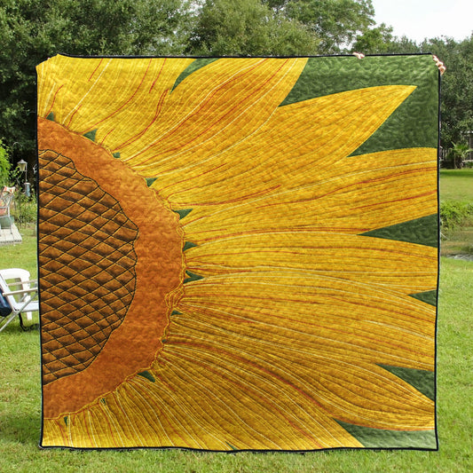 Sunflower CLA0710686Q Quilt Blanket