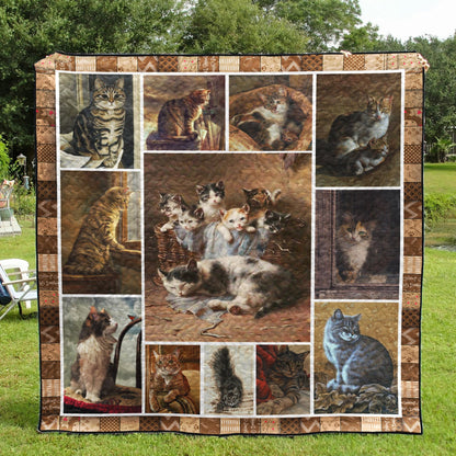 Cat VM090511 Quilt Blanket