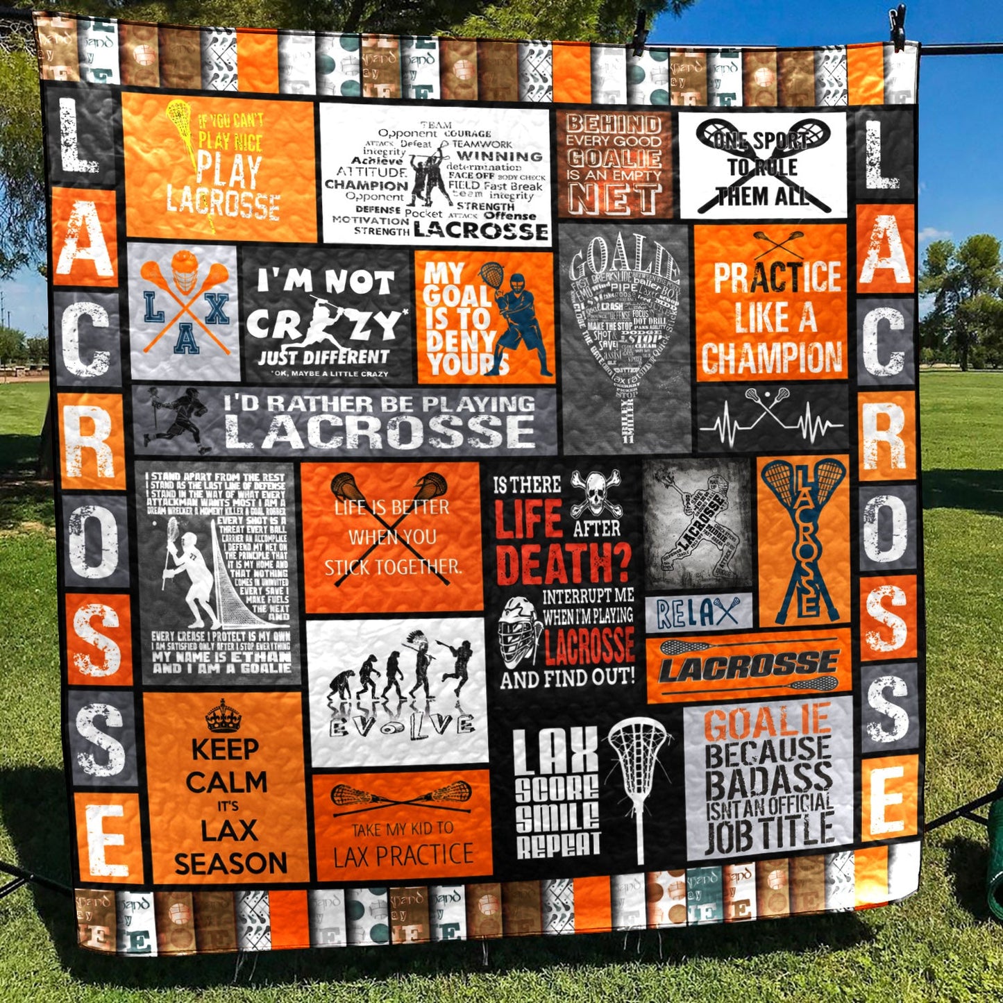 Lacrosse TN280518 Quilt Blanket