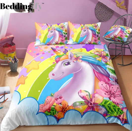 3d Baby Unicorn CLH121001B Duvet Cover Bedding Sets