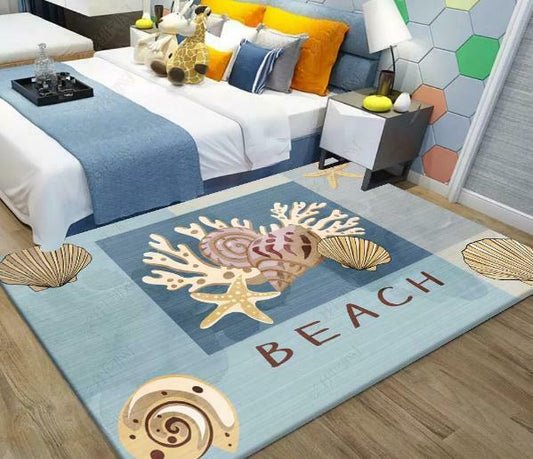 3d Sea Conch Shell CLH2911010R Rug