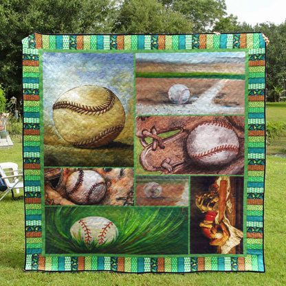 Baseball D8045 Quilt Blanket