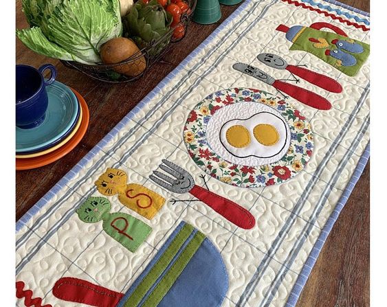 Cooking CLA130324150 Quilted Table Runner