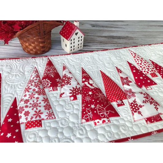 Christmas Tree CLA16112351 Quilted Table Runner