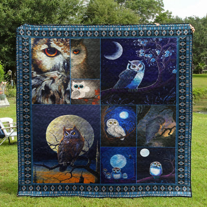 Owl TD130531 Quilt Blanket