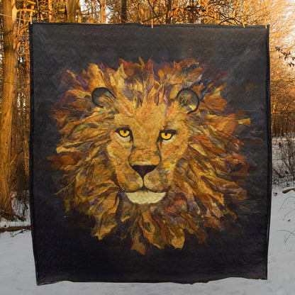 Lion CLM150615 Quilt Blanket