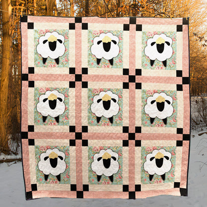 Sheep HM140624 Quilt Blanket