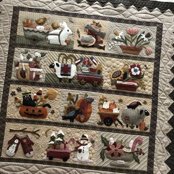 Harvest Season CLA040124001 Quilt Blanket