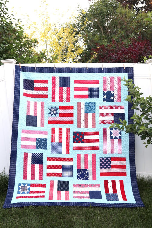 Flying Flags Quilt Blanket JP071201