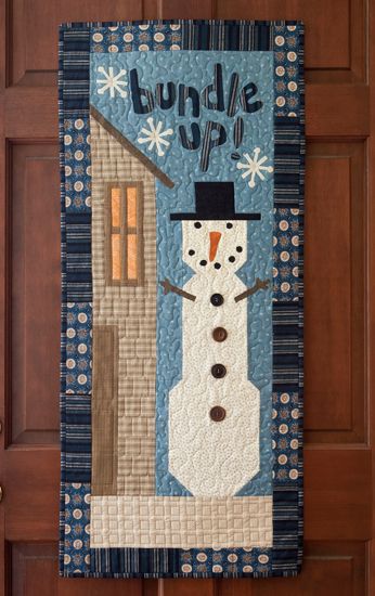 Snowman CLA08122308 Quilted Table Runner