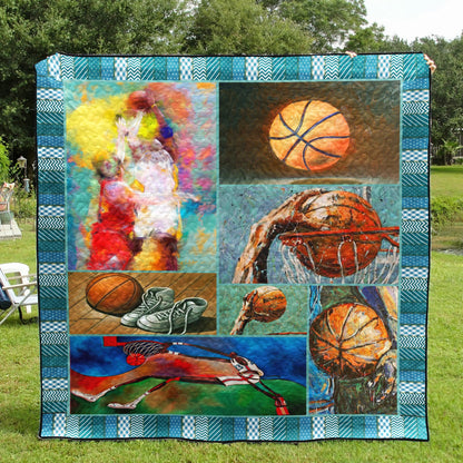 Basketball D8047 Quilt Blanket