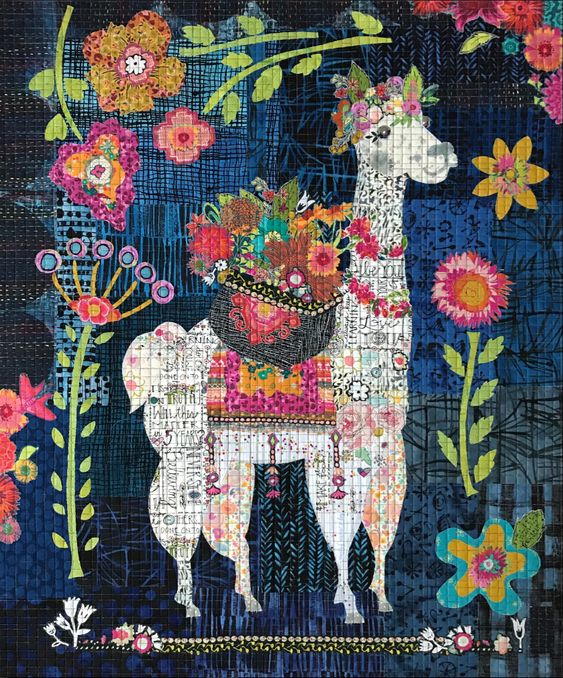 Llama CLA040124108 Quilt Blanket