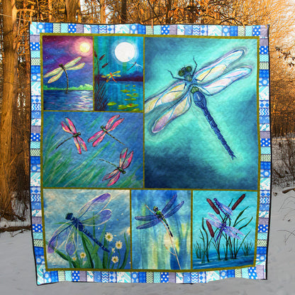 Dragonfly NN090519 Quilt Blanket