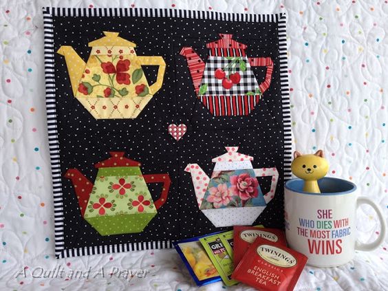 Teapot CLA120324150 Quilted Placemats