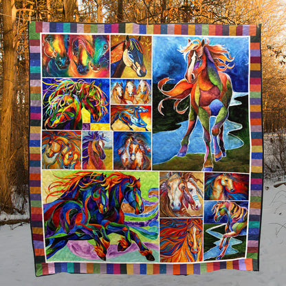 Horse CG220507 Quilt Blanket