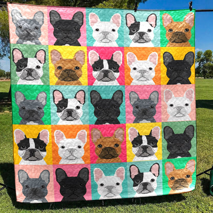 St Bulldog 120401 Quilt Blanket